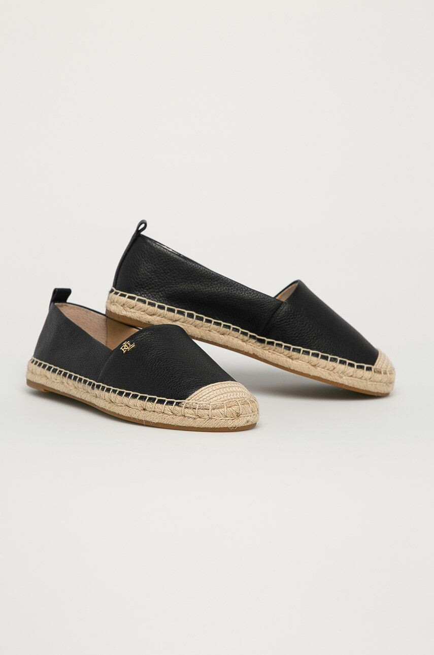 Lauren Ralph Lauren usnjene espadrile - Pepit.si