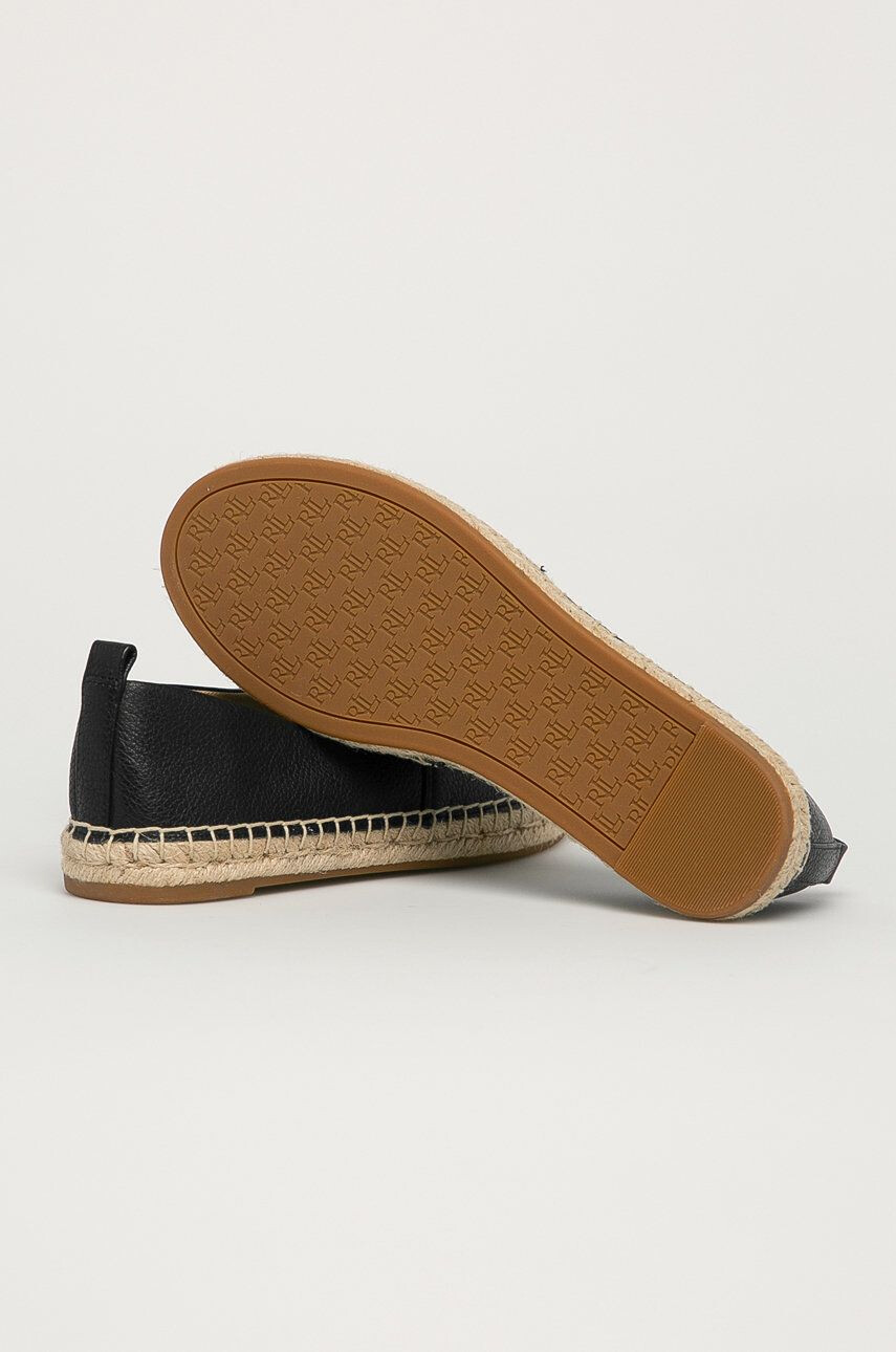 Lauren Ralph Lauren usnjene espadrile - Pepit.si