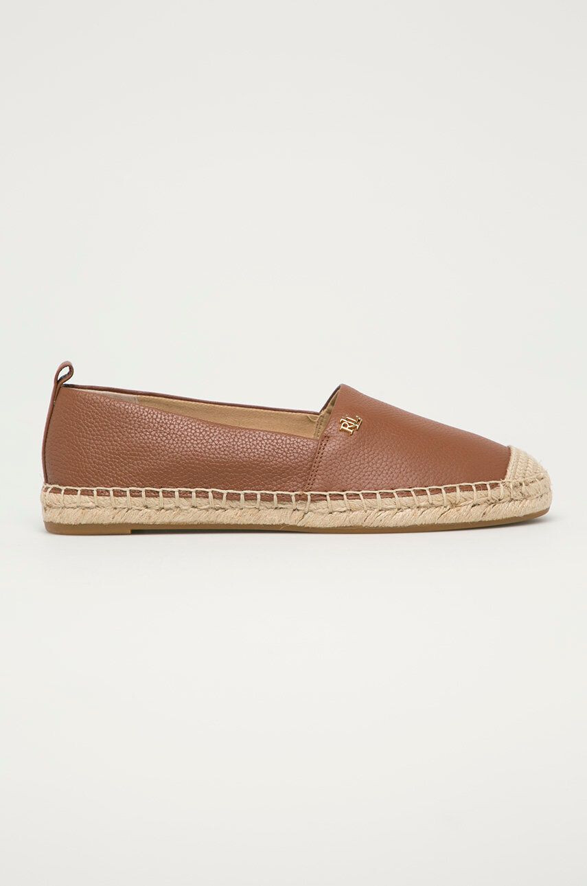 Lauren Ralph Lauren usnjene espadrile - Pepit.si