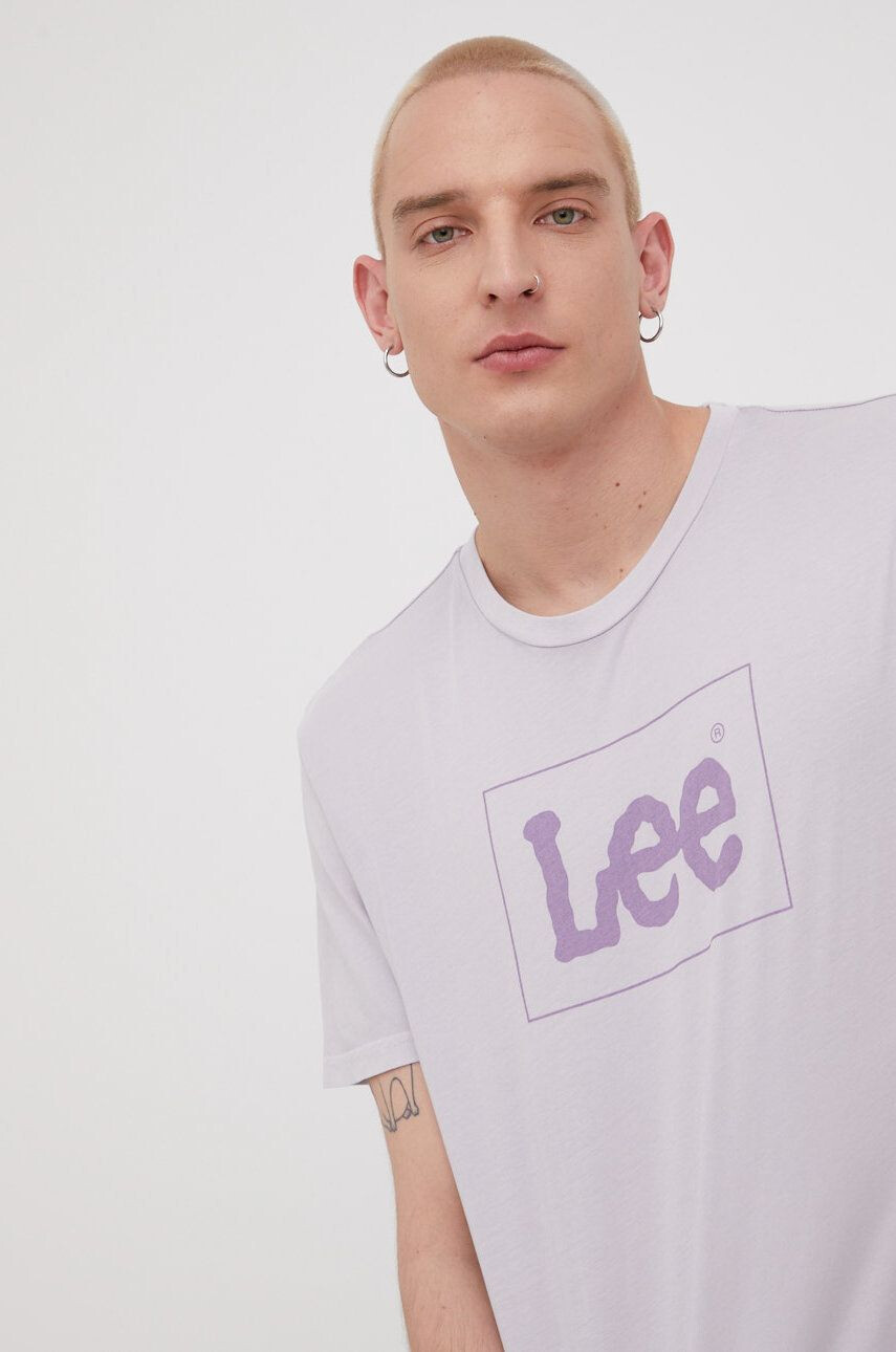 Lee Bombažen t-shirt - Pepit.si