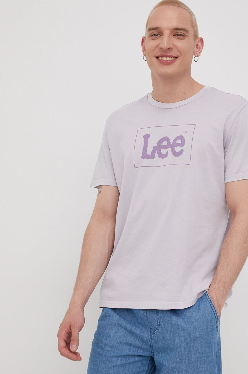 Lee Bombažen t-shirt - Pepit.si