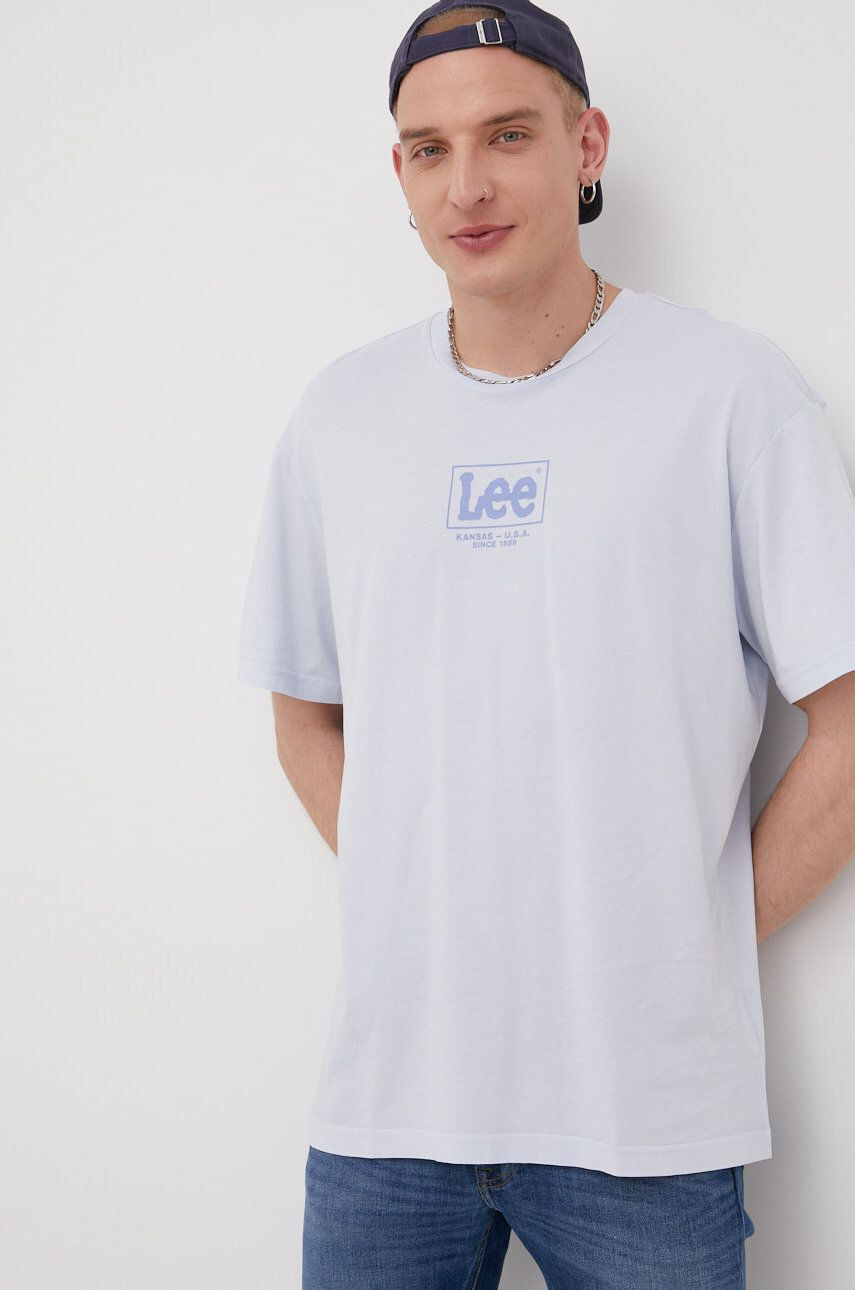 Lee Bombažen t-shirt - Pepit.si