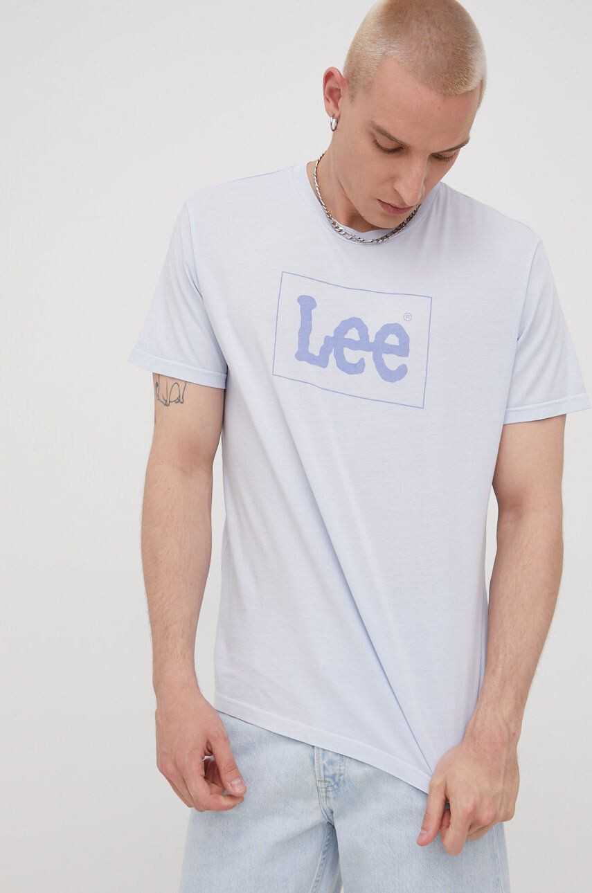 Lee Bombažen t-shirt - Pepit.si