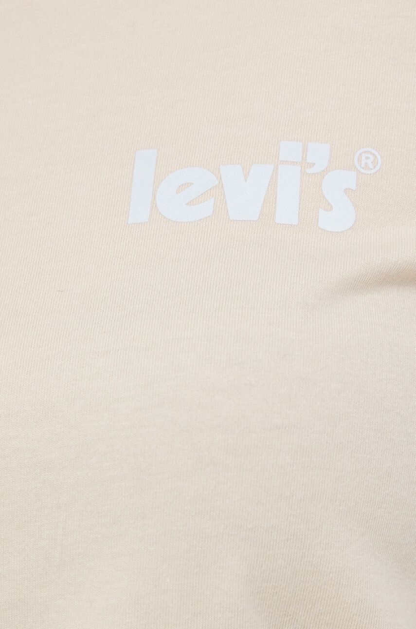 Levi's Bombažen t-shirt roza barva - Pepit.si