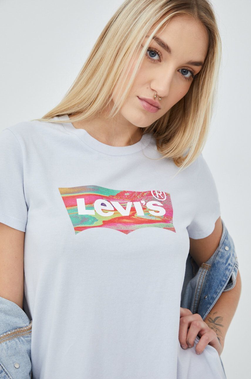 Levi's Bombažen t-shirt - Pepit.si