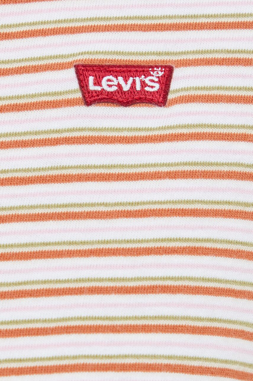 Levi's Bombažen t-shirt roza barva - Pepit.si