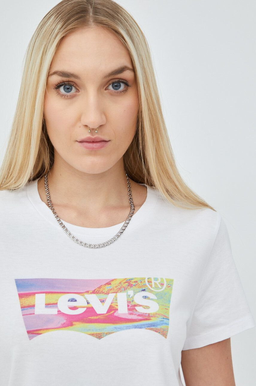 Levi's Bombažen t-shirt - Pepit.si