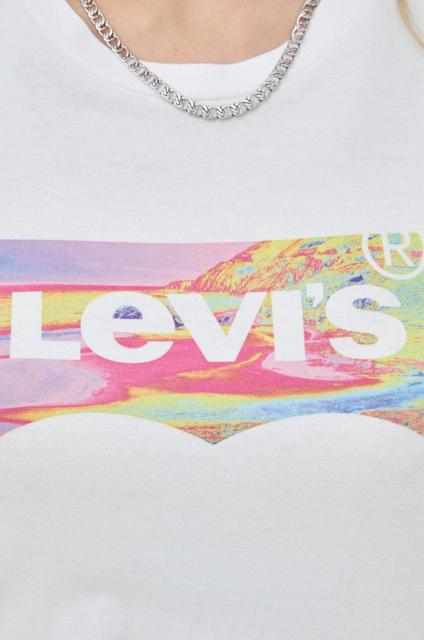 Levi's Bombažen t-shirt - Pepit.si