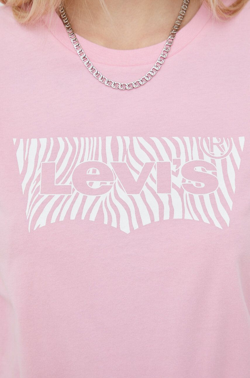 Levi's Bombažen t-shirt - Pepit.si