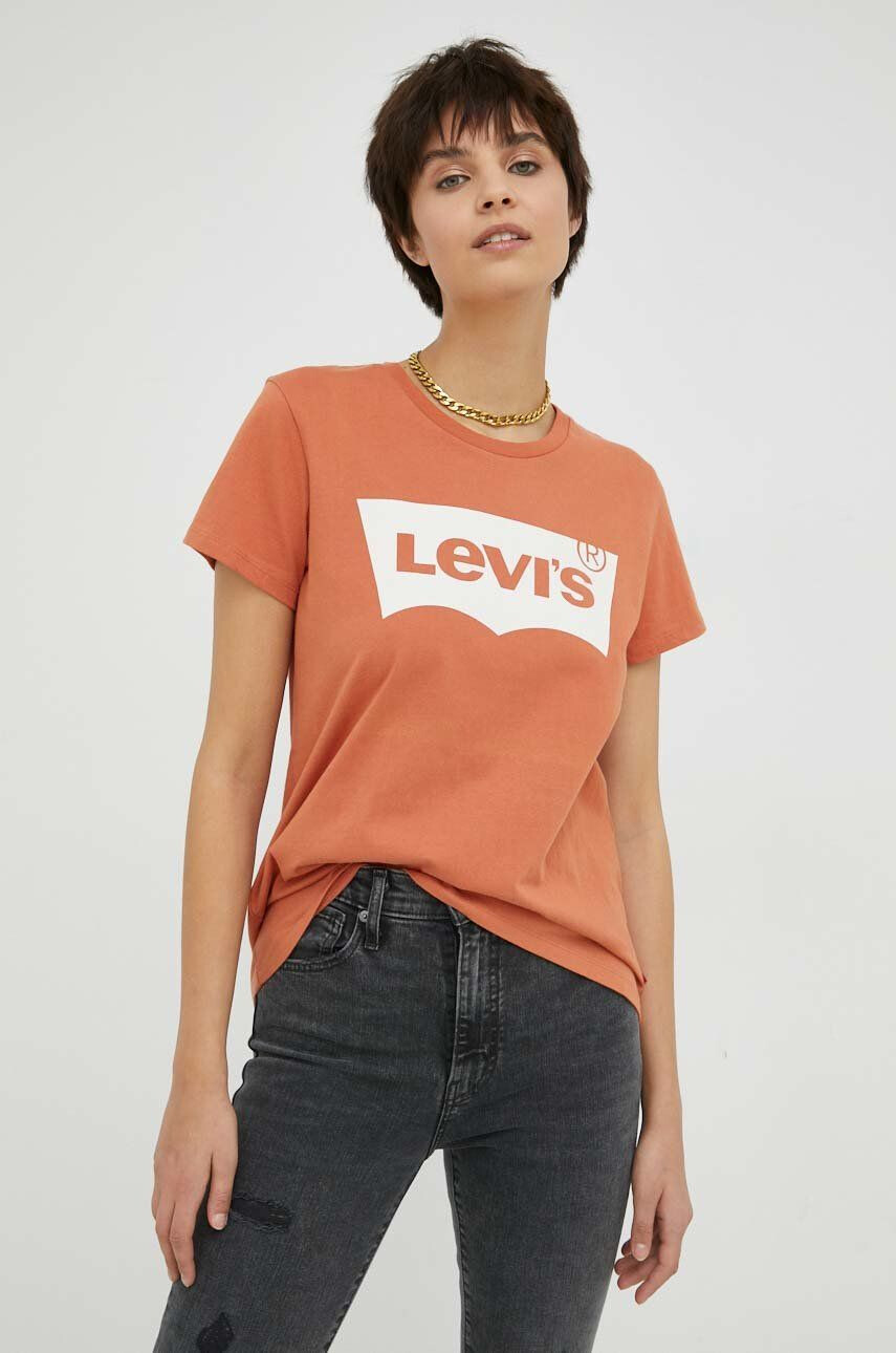 Levi's Bombažna kratka majica - Pepit.si