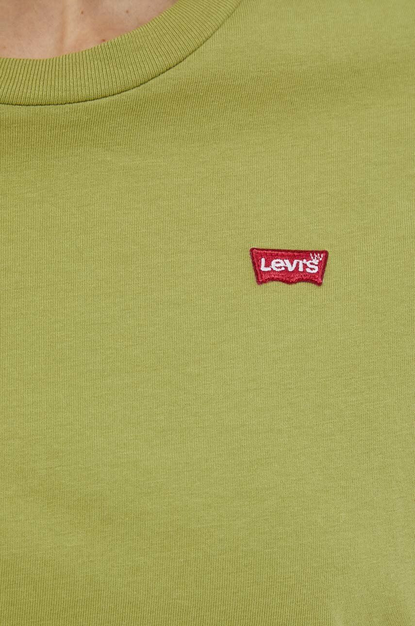 Levi's Bombažna kratka majica bela barva - Pepit.si