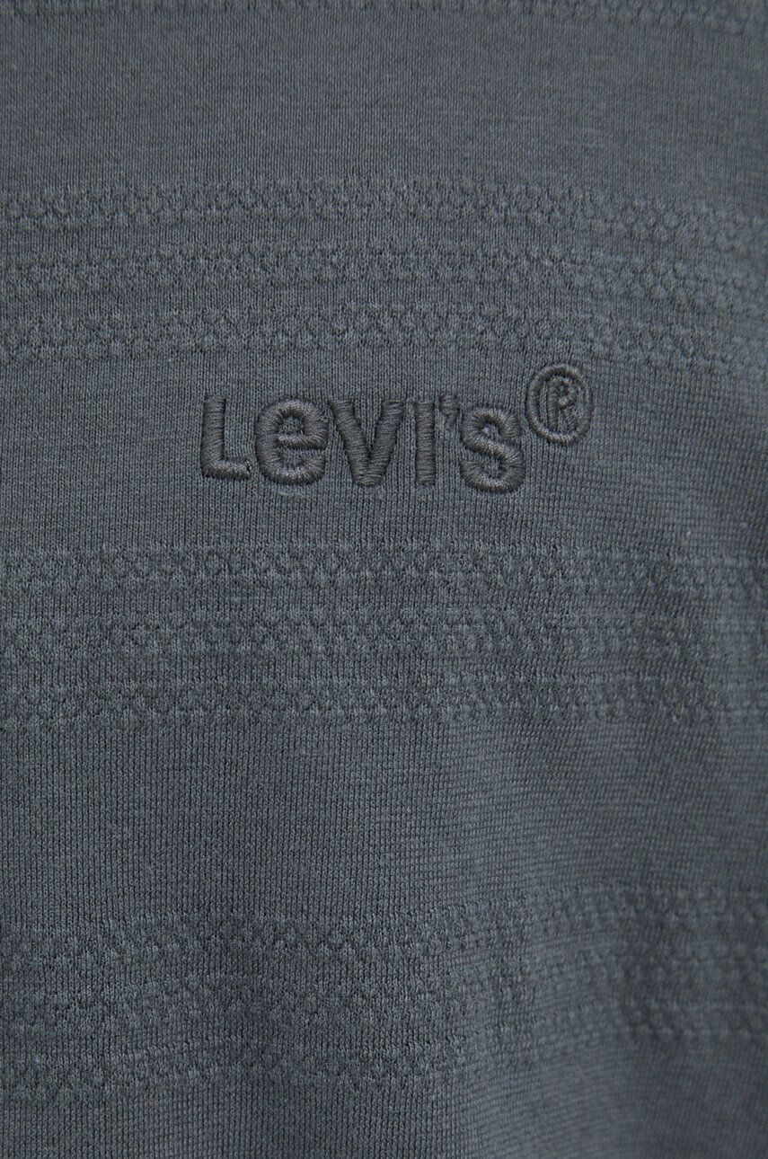 Levi's Bombažna kratka majica bela barva - Pepit.si