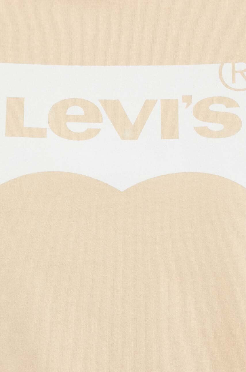 Levi's Bombažna kratka majica rumena barva - Pepit.si