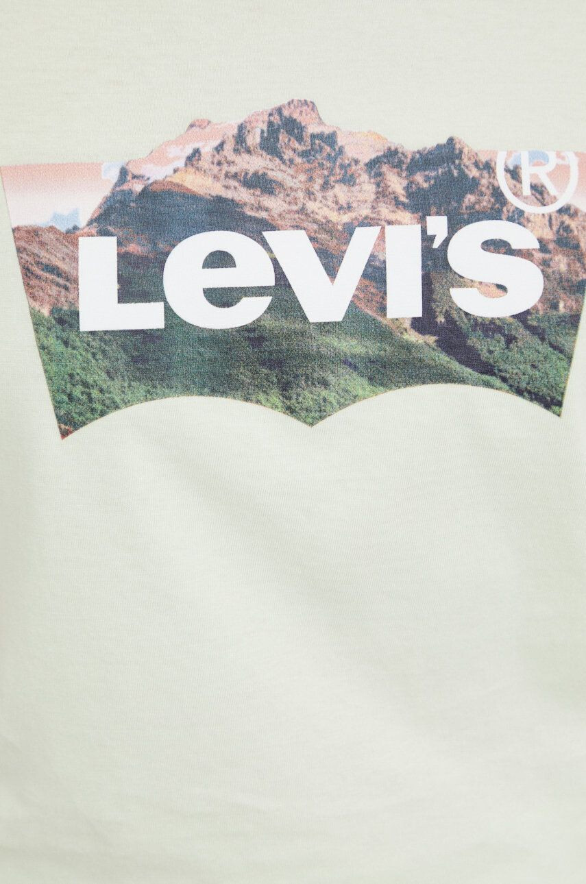 Levi's Bombažna kratka majica - Pepit.si