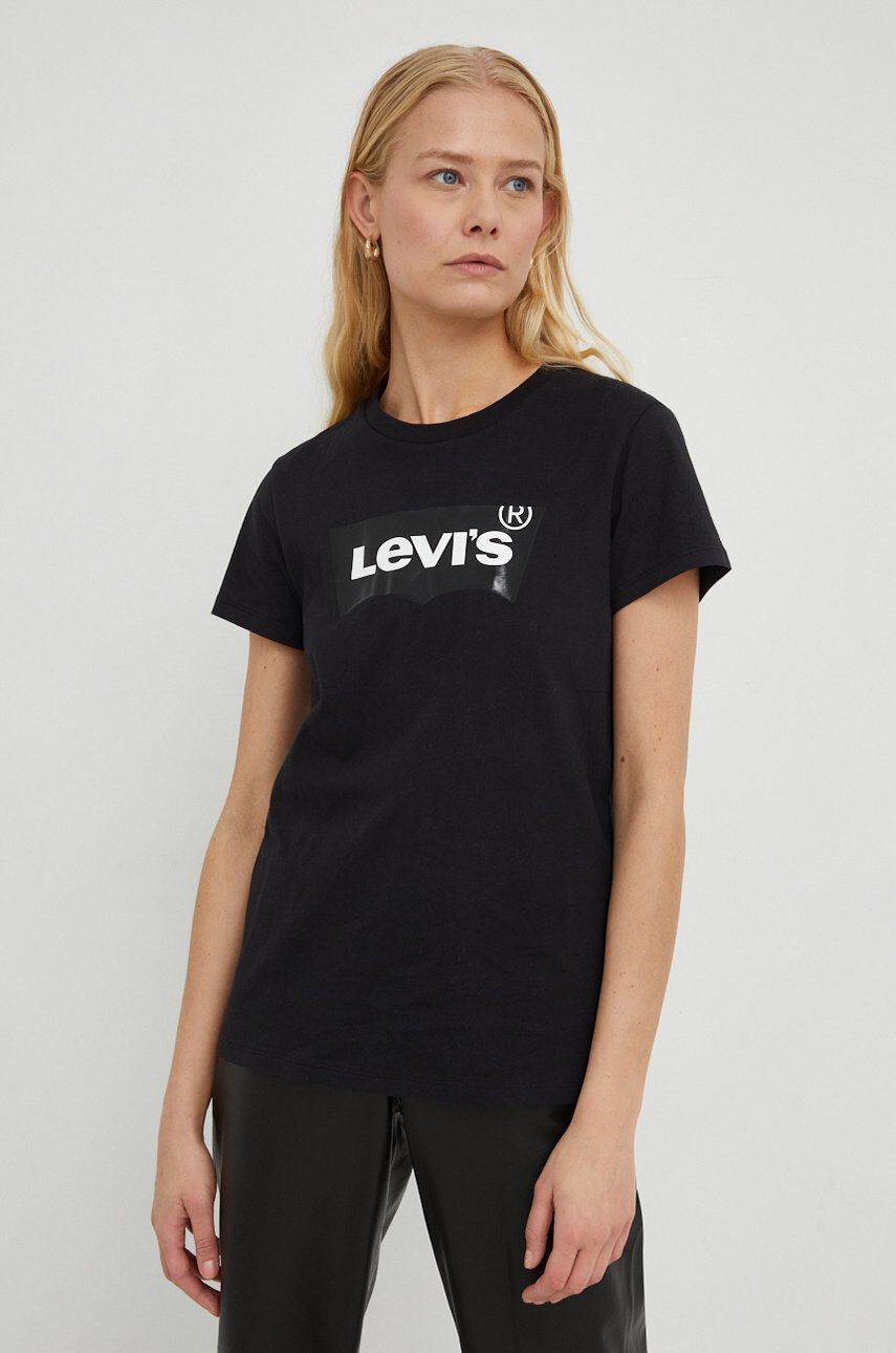 Levi's Bombažna kratka majica - Pepit.si