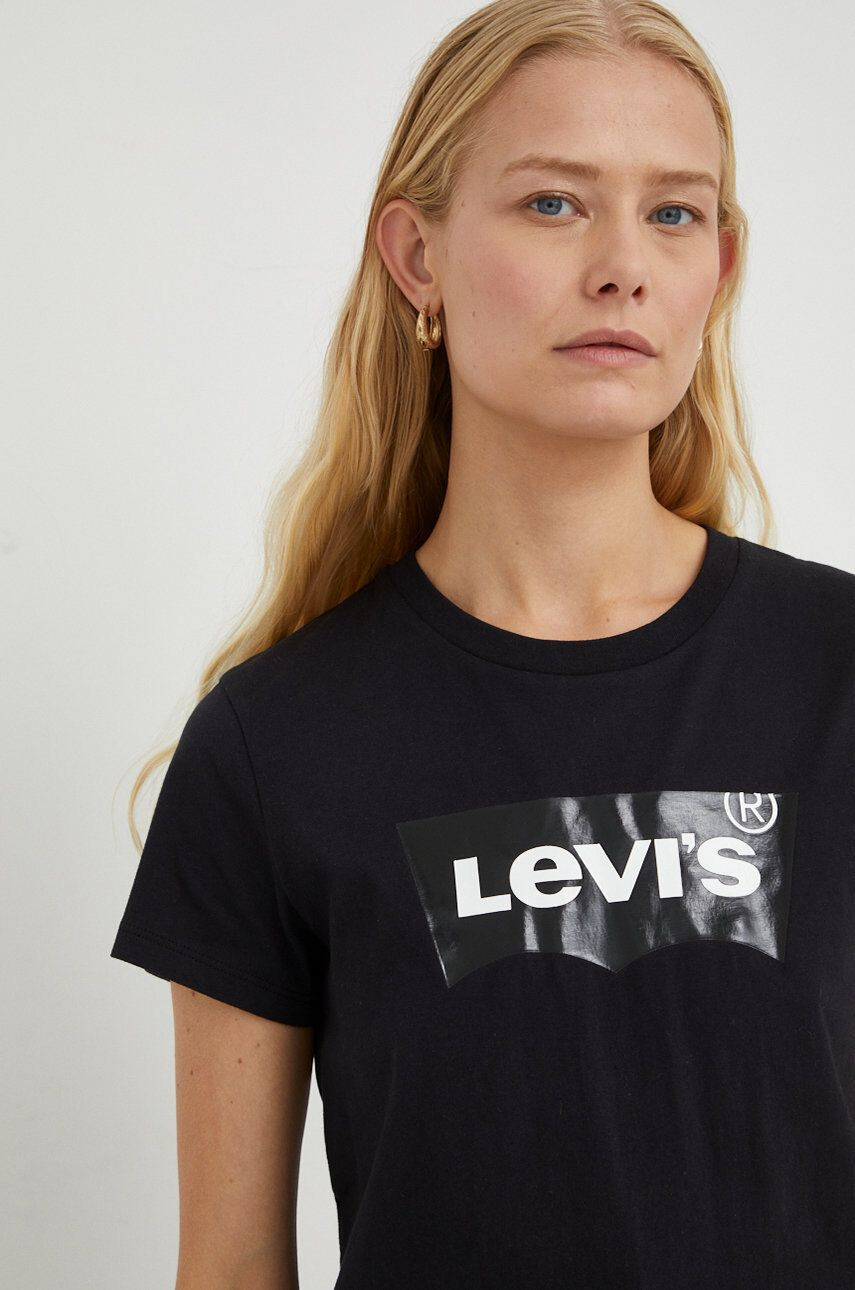 Levi's Bombažna kratka majica - Pepit.si