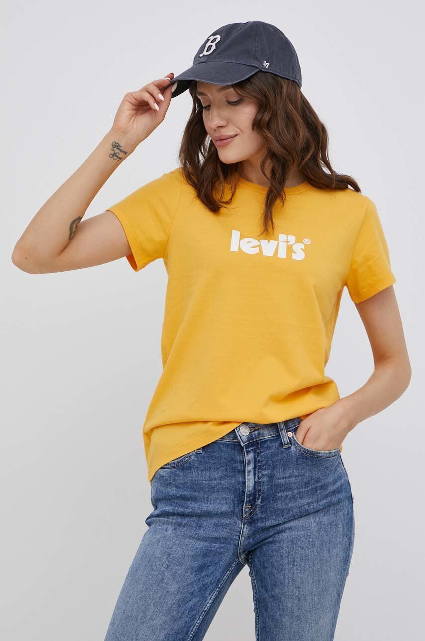 Levi's bombažna majica - Pepit.si