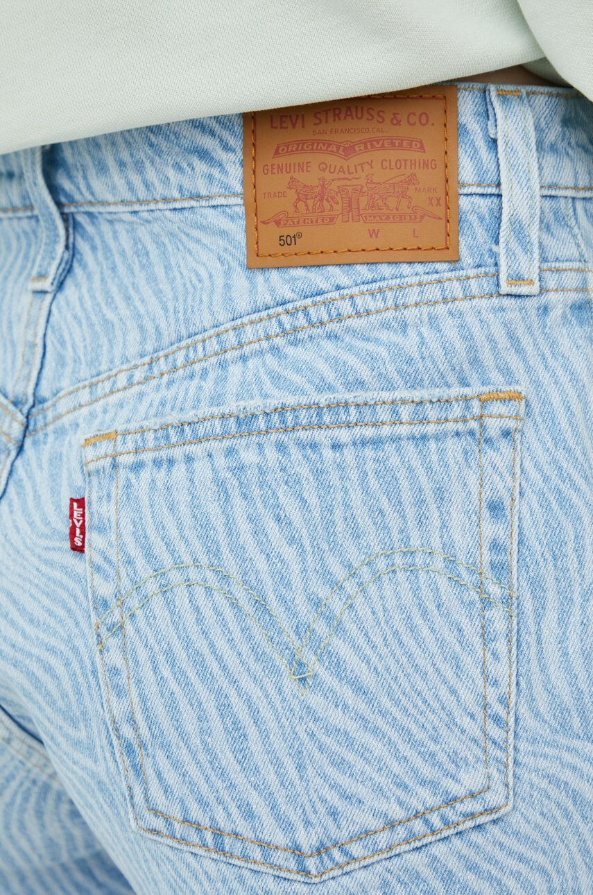 Levi's Jeans kratke hlače 501 Original ženske - Pepit.si