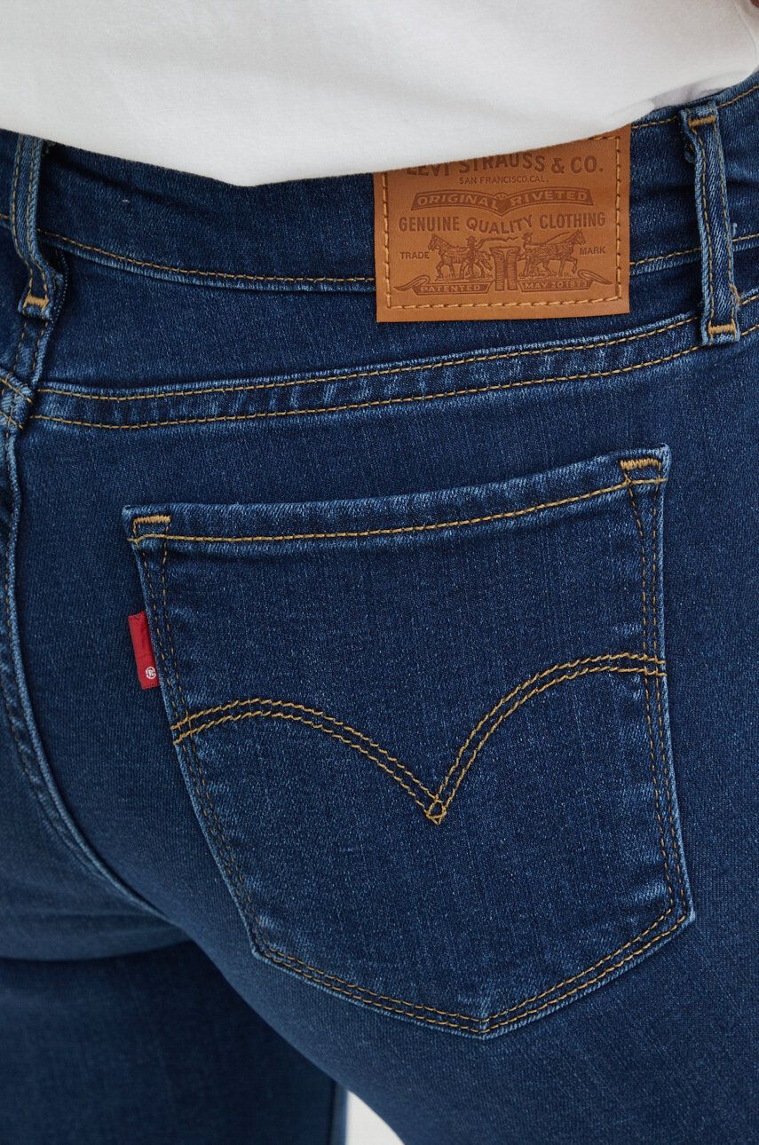 Levi's Kavbojke 711 Skinny ženske - Pepit.si