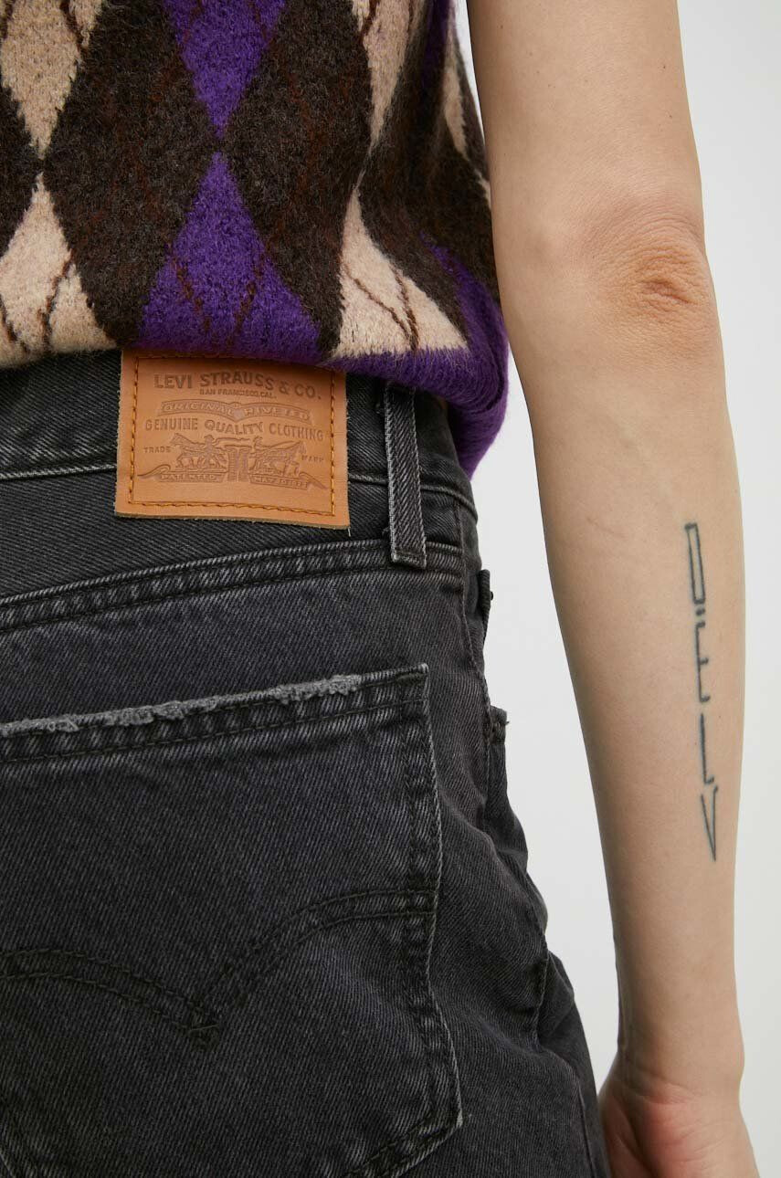 Levi's Kavbojke Middy Straight ženske - Pepit.si