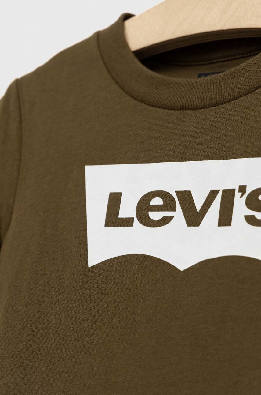 Levi's Otroška bombažna kratka majica - Pepit.si