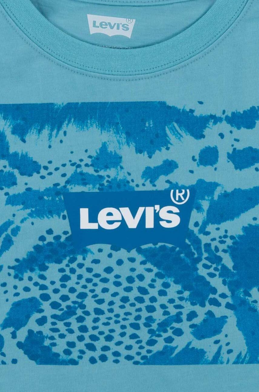 Levi's Otroška bombažna kratka majica - Pepit.si