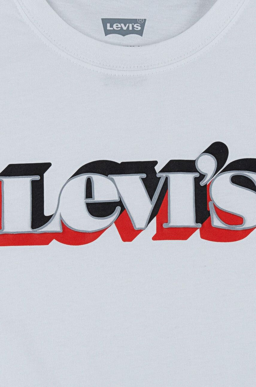 Levi's Otroški bombažen t-shirt - Pepit.si