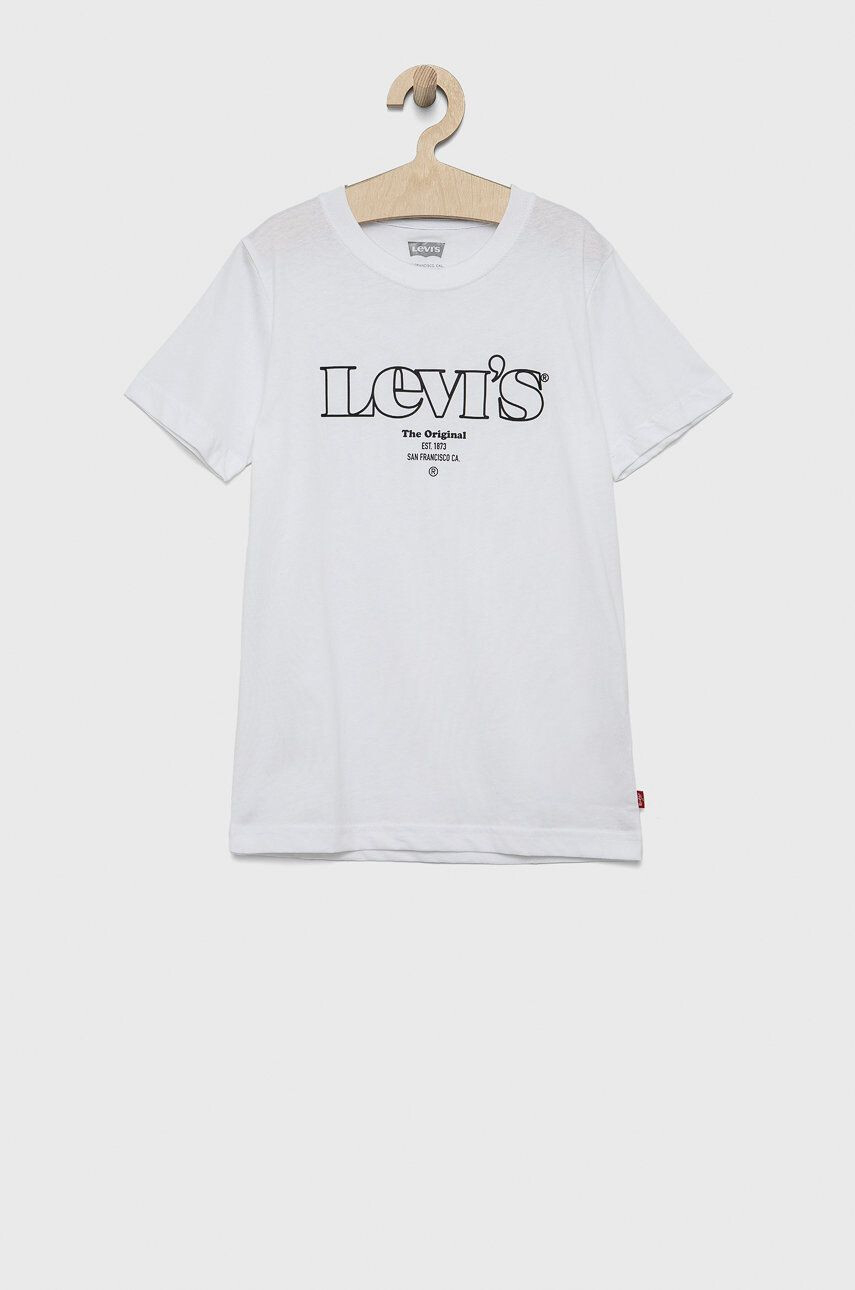 Levi's Otroški bombažen t-shirt - Pepit.si