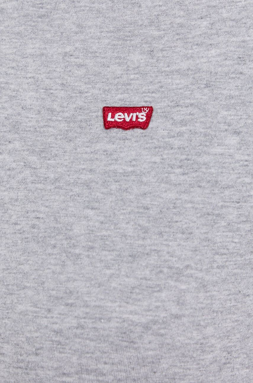 Levi's T-shirt ženski siva barva - Pepit.si