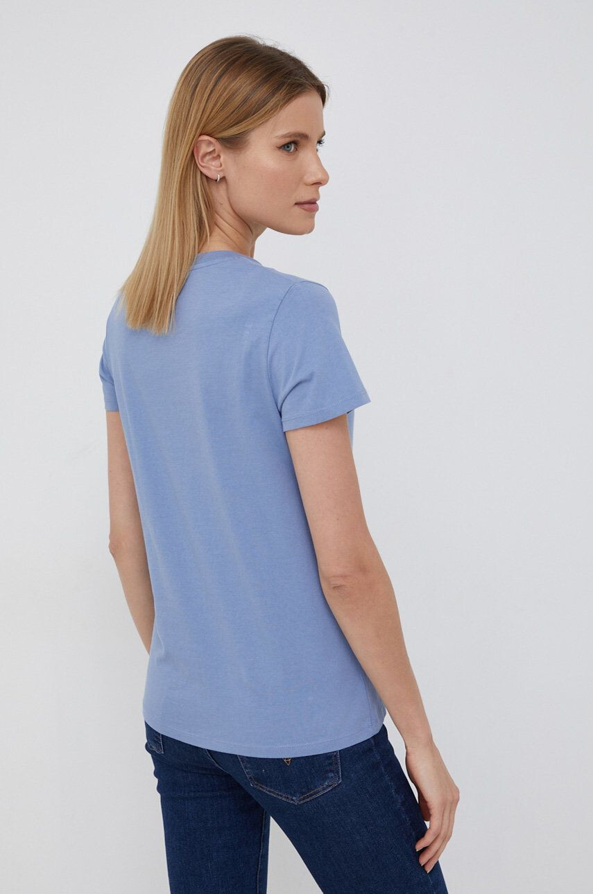 Levi's T-shirt modra barva - Pepit.si