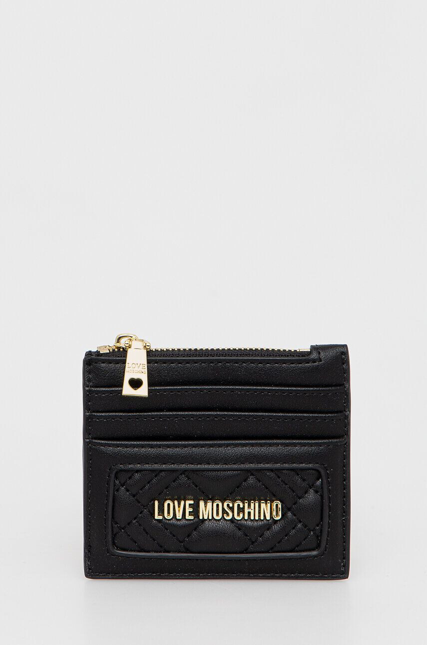 Love Moschino Denarnica ženski rdeča barva - Pepit.si