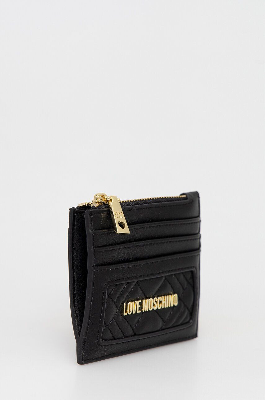 Love Moschino Denarnica ženski rdeča barva - Pepit.si