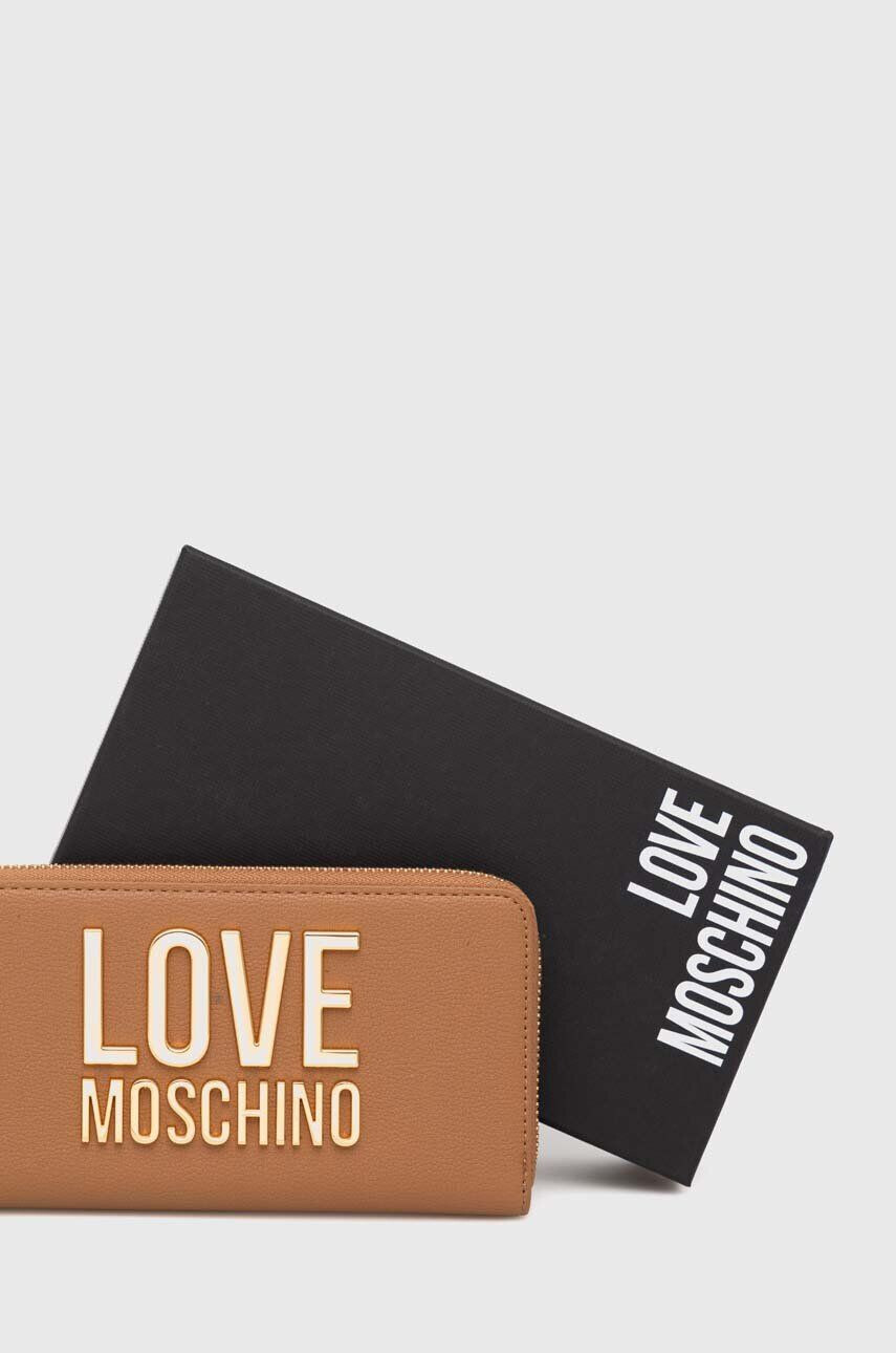 Love Moschino Denarnica ženski rdeča barva - Pepit.si