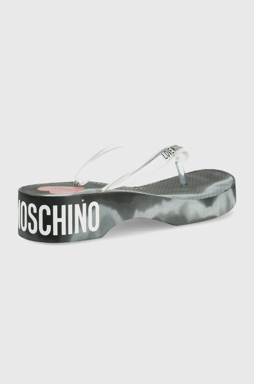 Love Moschino Japonke ženske črna barva JA28064G0GI31604 - Pepit.si