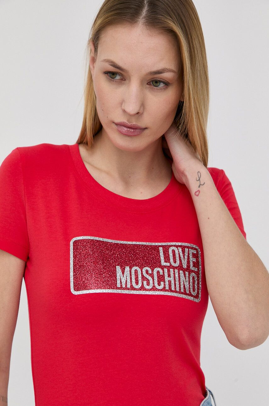 Love Moschino Kratka majica - Pepit.si