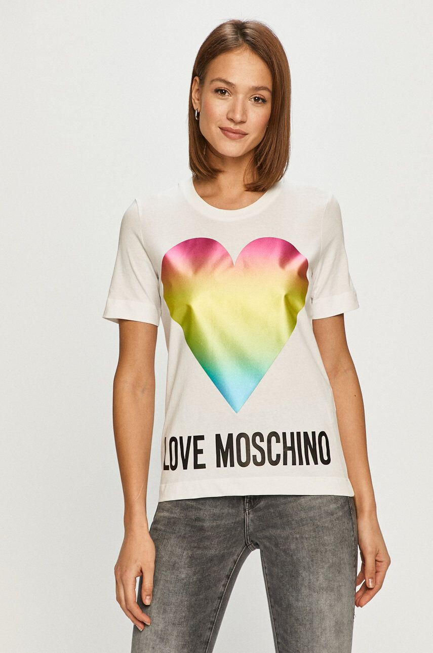 Love Moschino kratka majica - Pepit.si