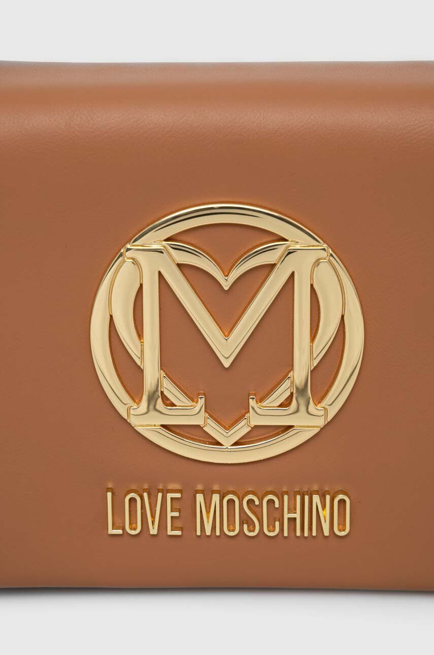 Love Moschino torbica črna barva - Pepit.si