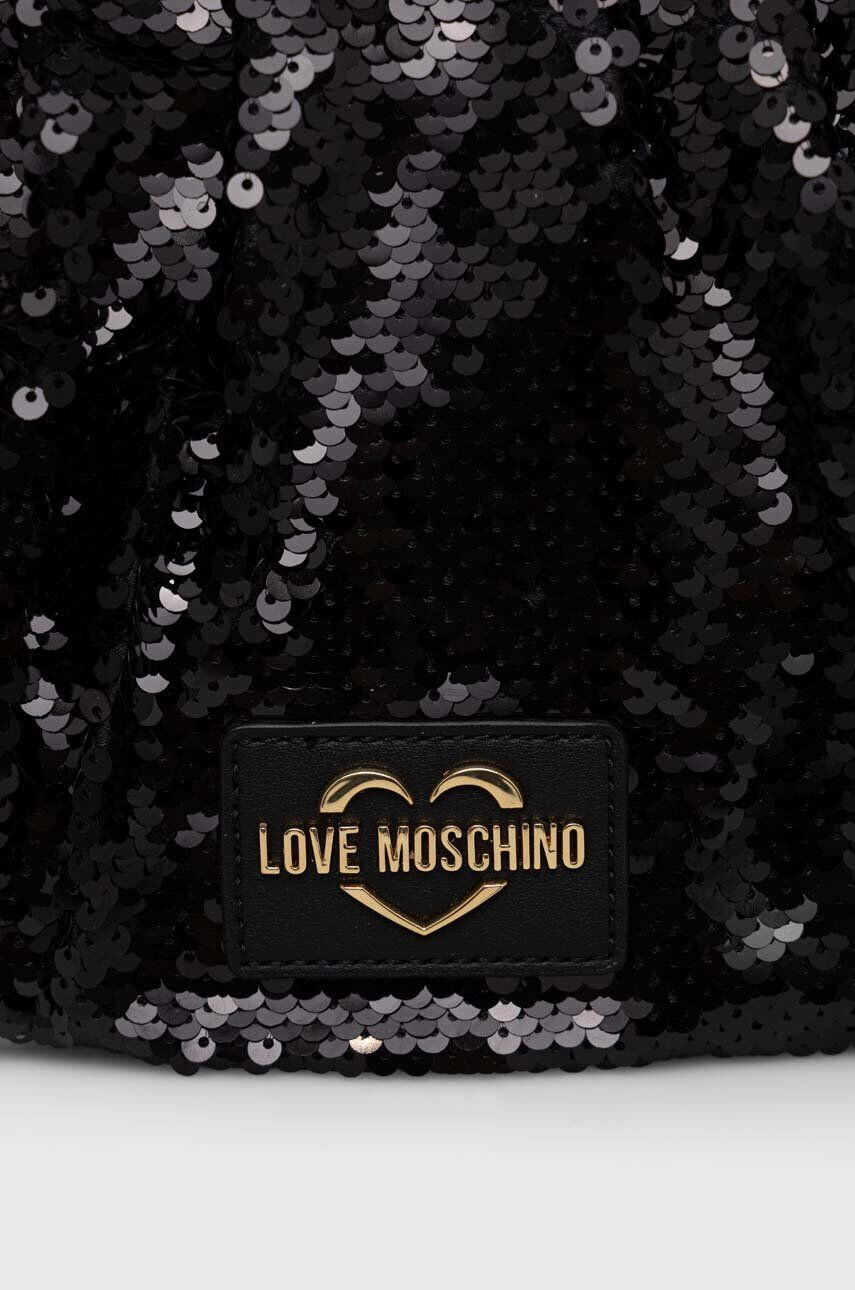 Love Moschino Torbica zelena barva - Pepit.si