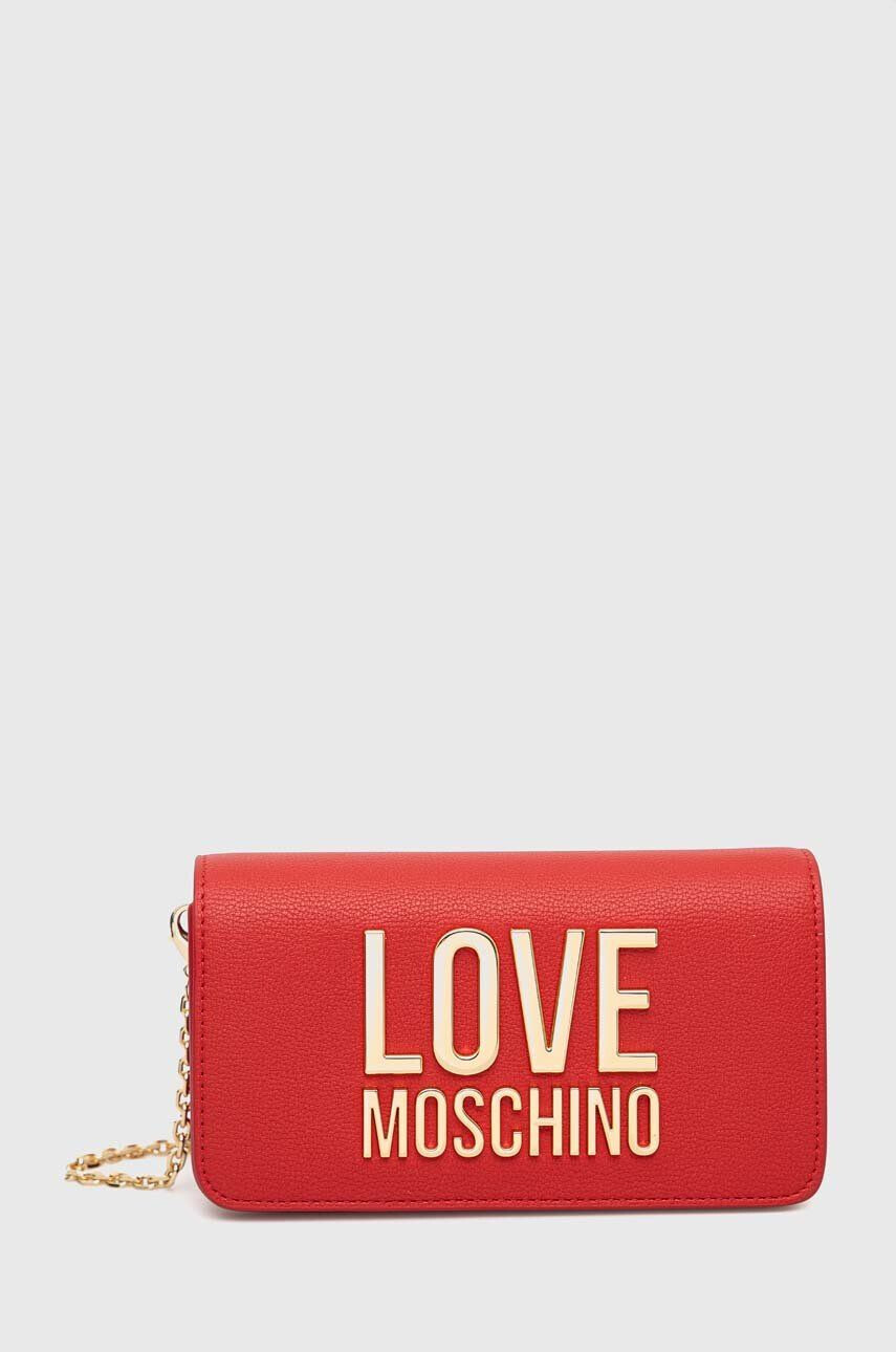 Love Moschino Torbica črna barva - Pepit.si