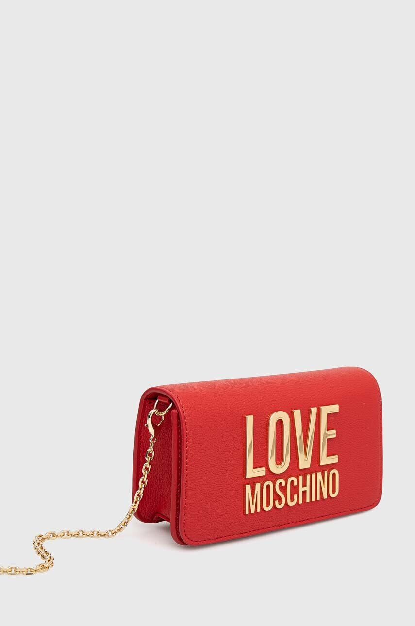 Love Moschino Torbica črna barva - Pepit.si