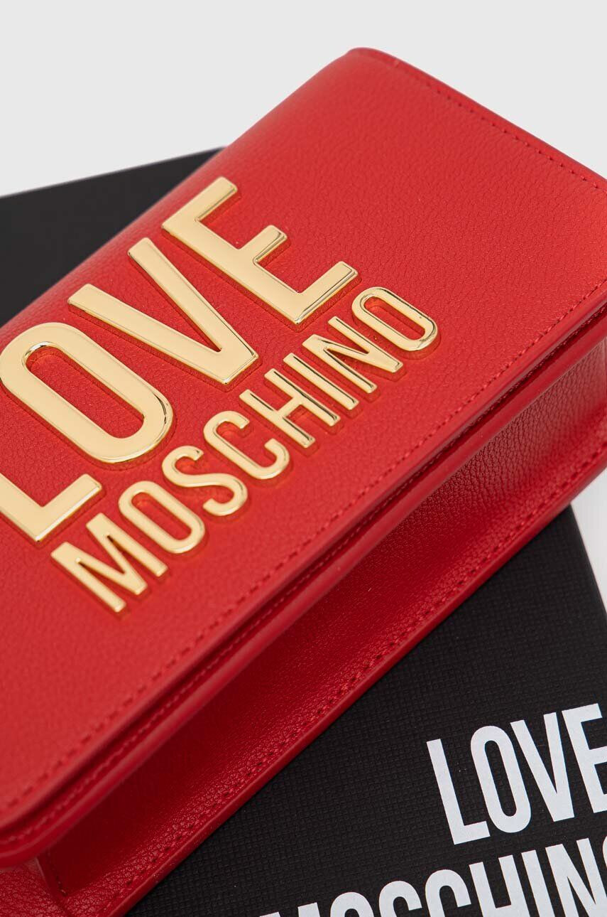 Love Moschino Torbica črna barva - Pepit.si