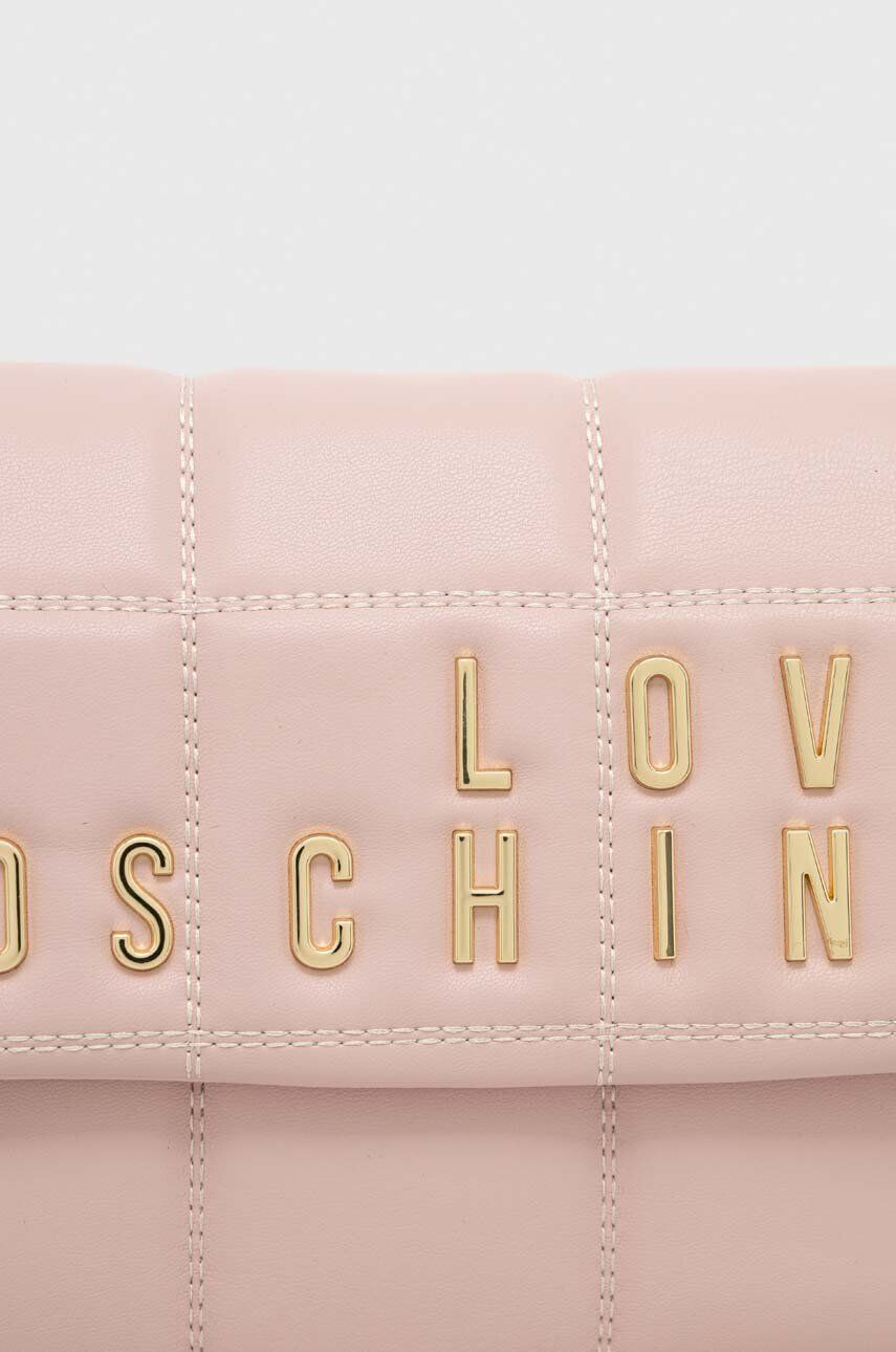 Love Moschino Torbica črna barva - Pepit.si