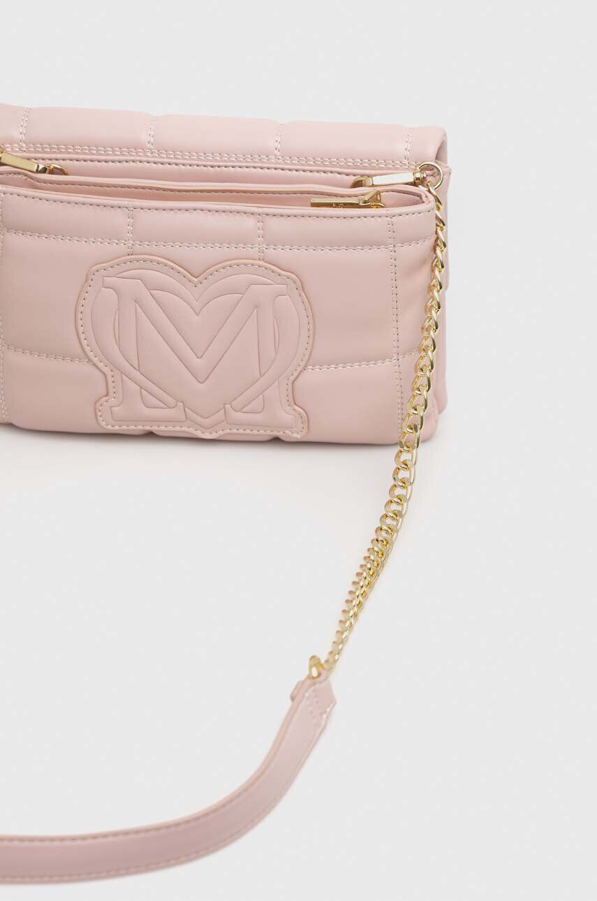 Love Moschino Torbica črna barva - Pepit.si