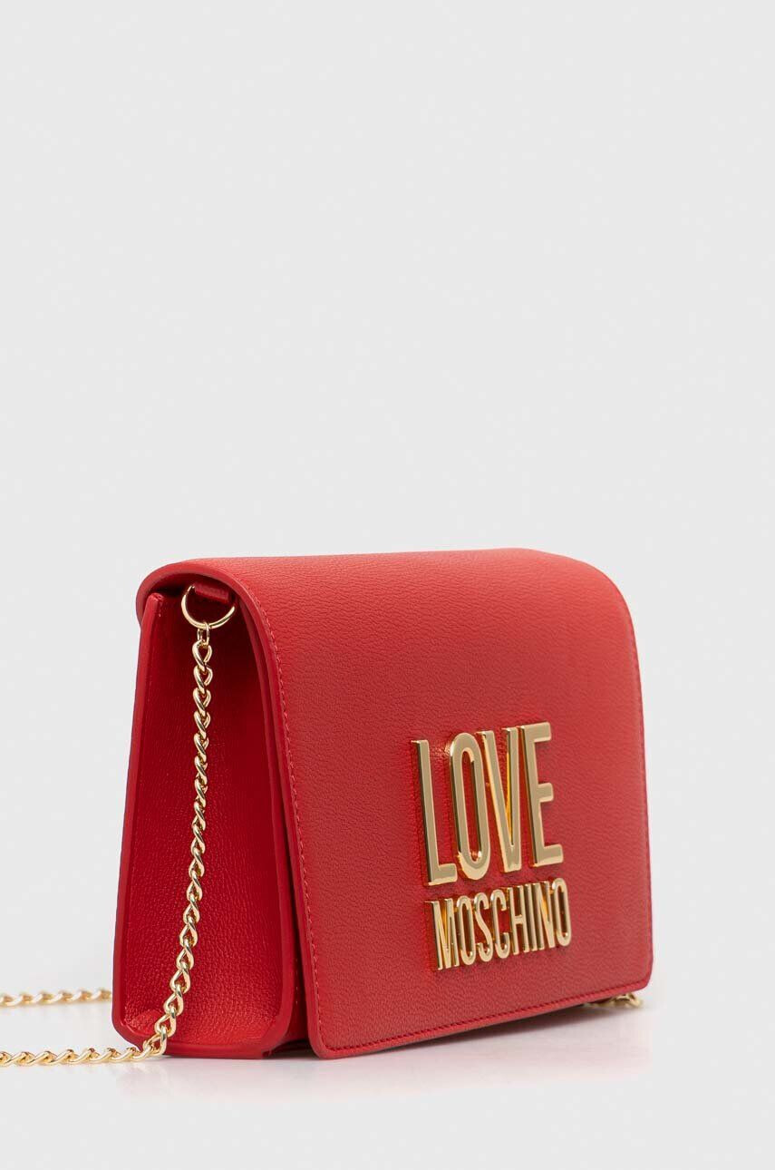 Love Moschino Torbica črna barva - Pepit.si