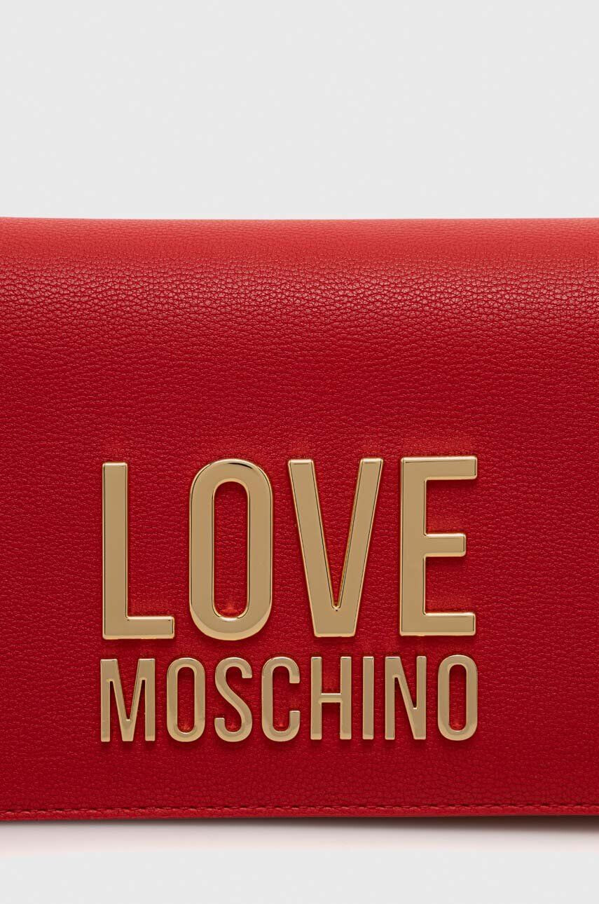 Love Moschino Torbica črna barva - Pepit.si