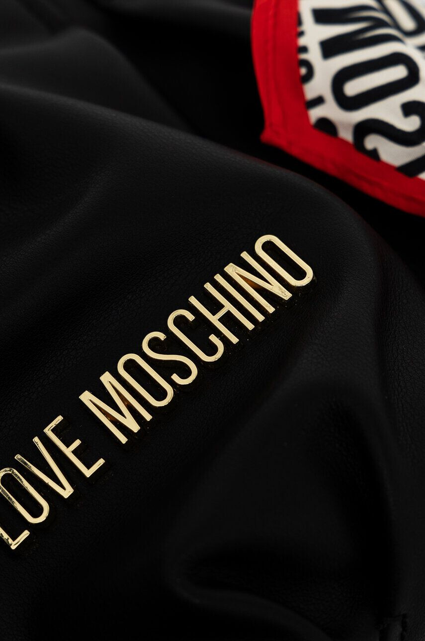 Love Moschino Torbica črna barva - Pepit.si