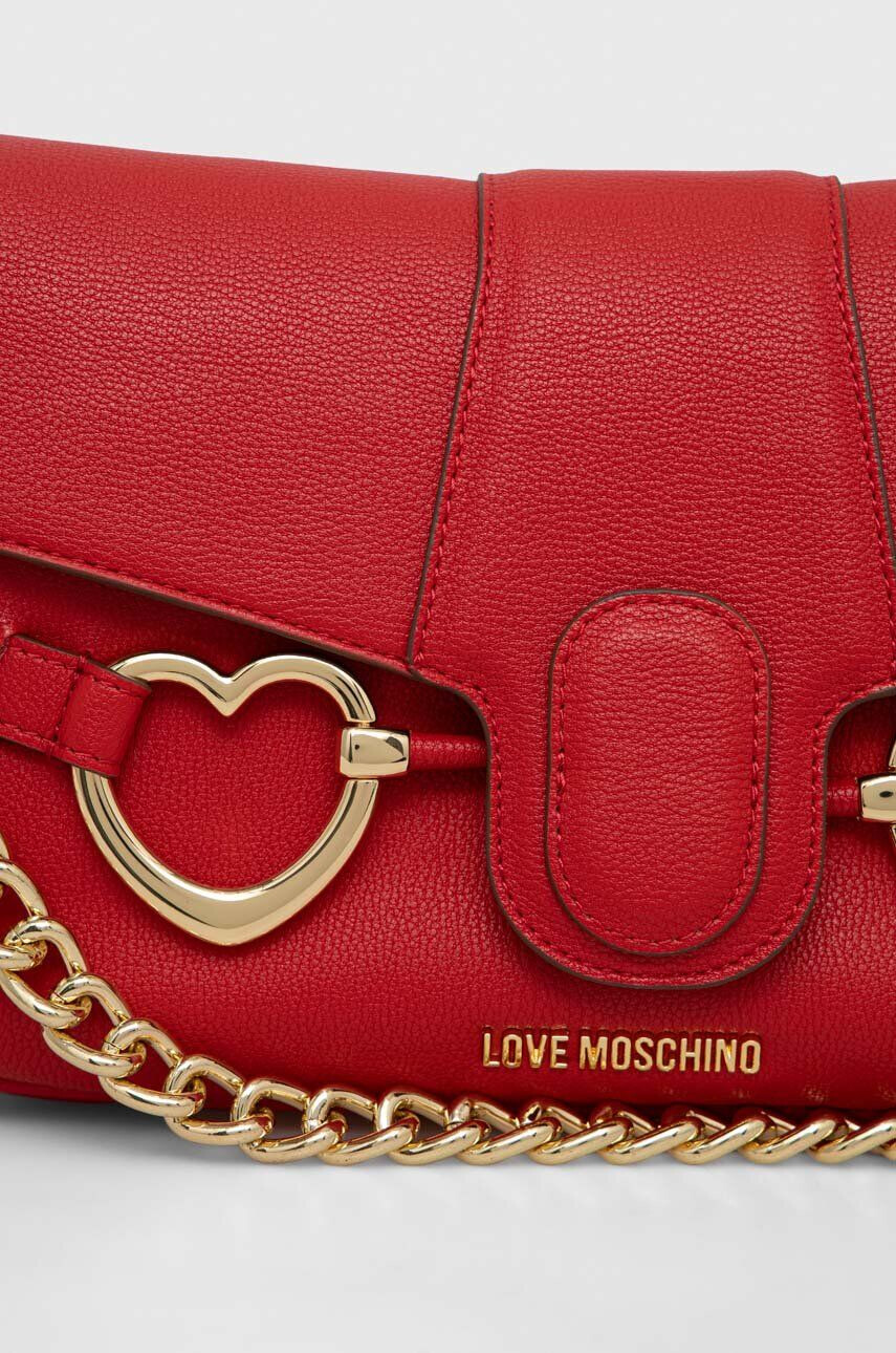 Love Moschino Torbica črna barva - Pepit.si