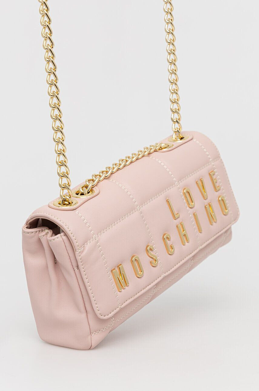 Love Moschino Torbica črna barva - Pepit.si