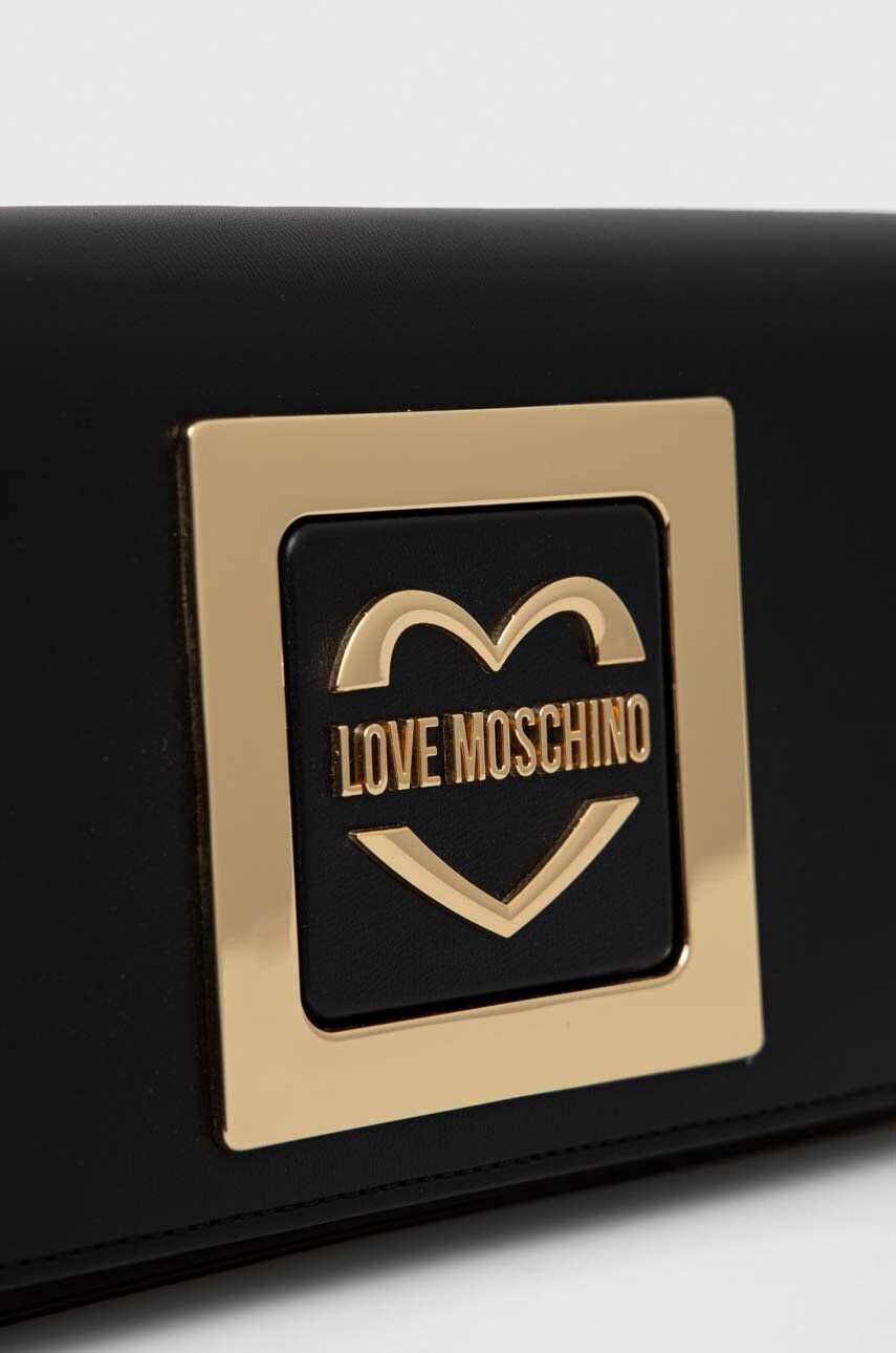 Love Moschino Torbica bež barva - Pepit.si