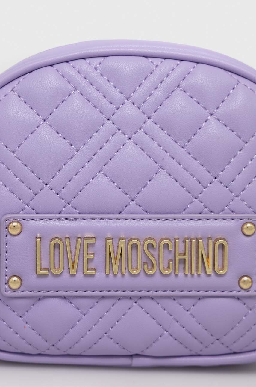 Love Moschino Torbica črna barva - Pepit.si